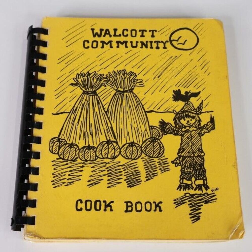 Walcott Calvary United Methodist Church Cookbook Midwest Recipes Iowa Community
